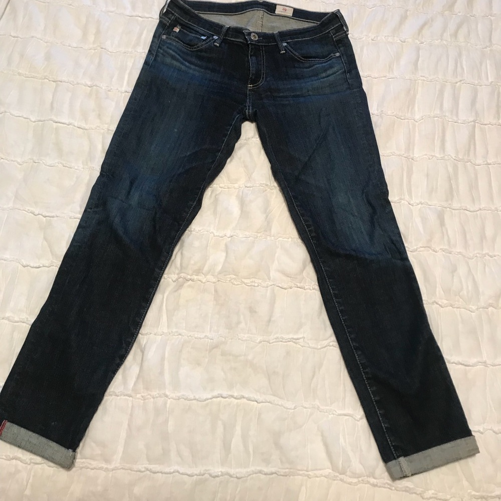 AG Adriano Goldschmied skinny jean capri pants